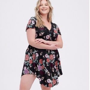 Floral Babydoll Nightgown | Torrid | Like New
